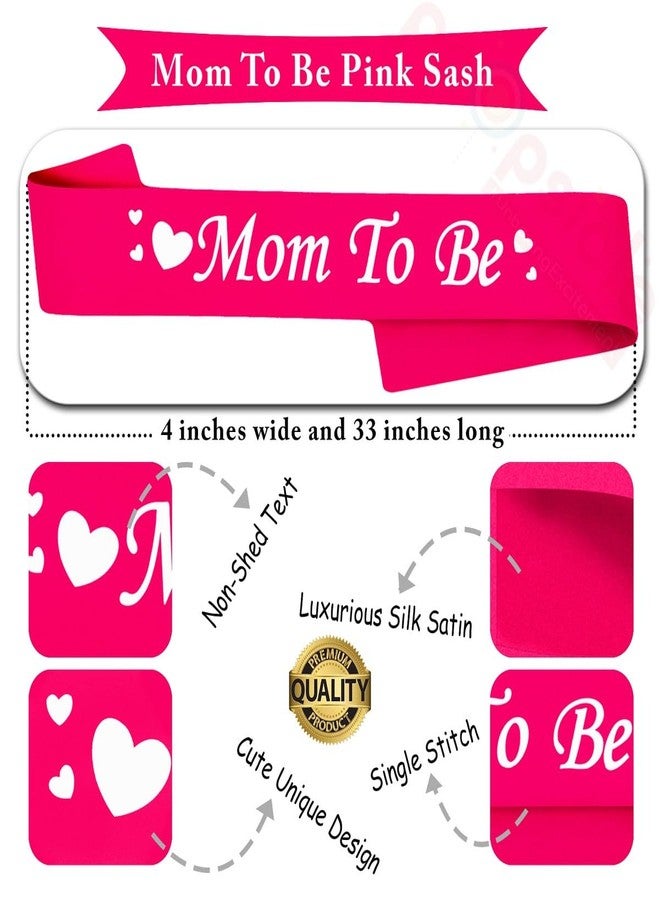 بروبسيكل طقم وشاح وردي للأم الحامل ووشاح أزرق للأب الحامل (كتابة بيضاء) - طقم وشاح للأم والأب - مناسب لجلسات تصوير الحمل وحفلات استقبال المولود - عبوة من قطعتين - Image 4